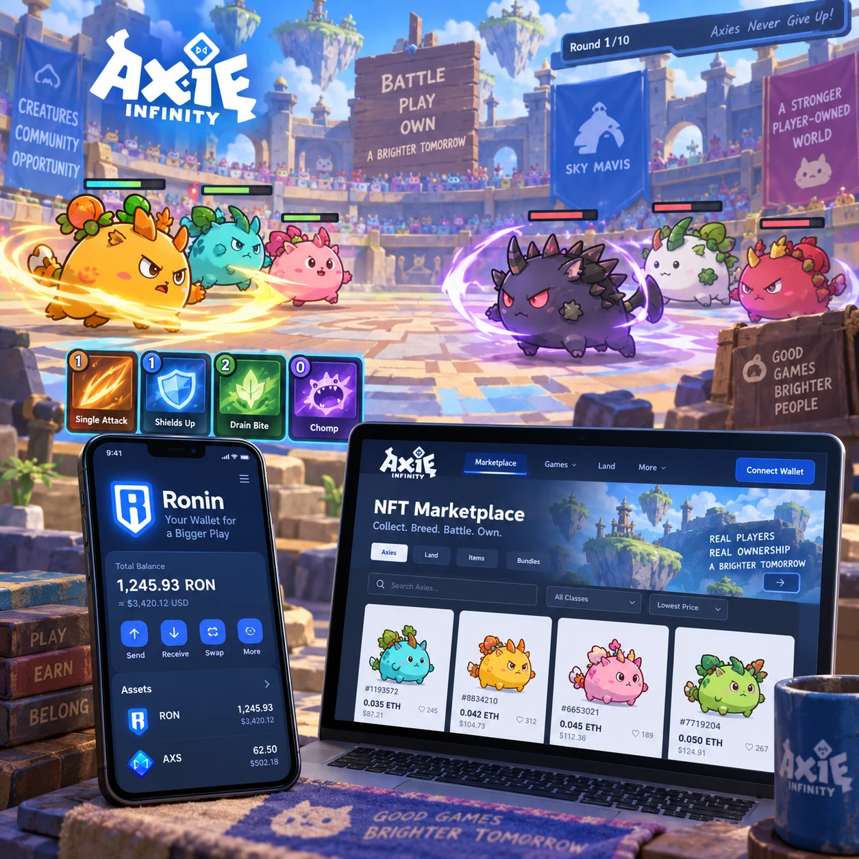 Step-by-Step Guide to Earning in Axie Infinity